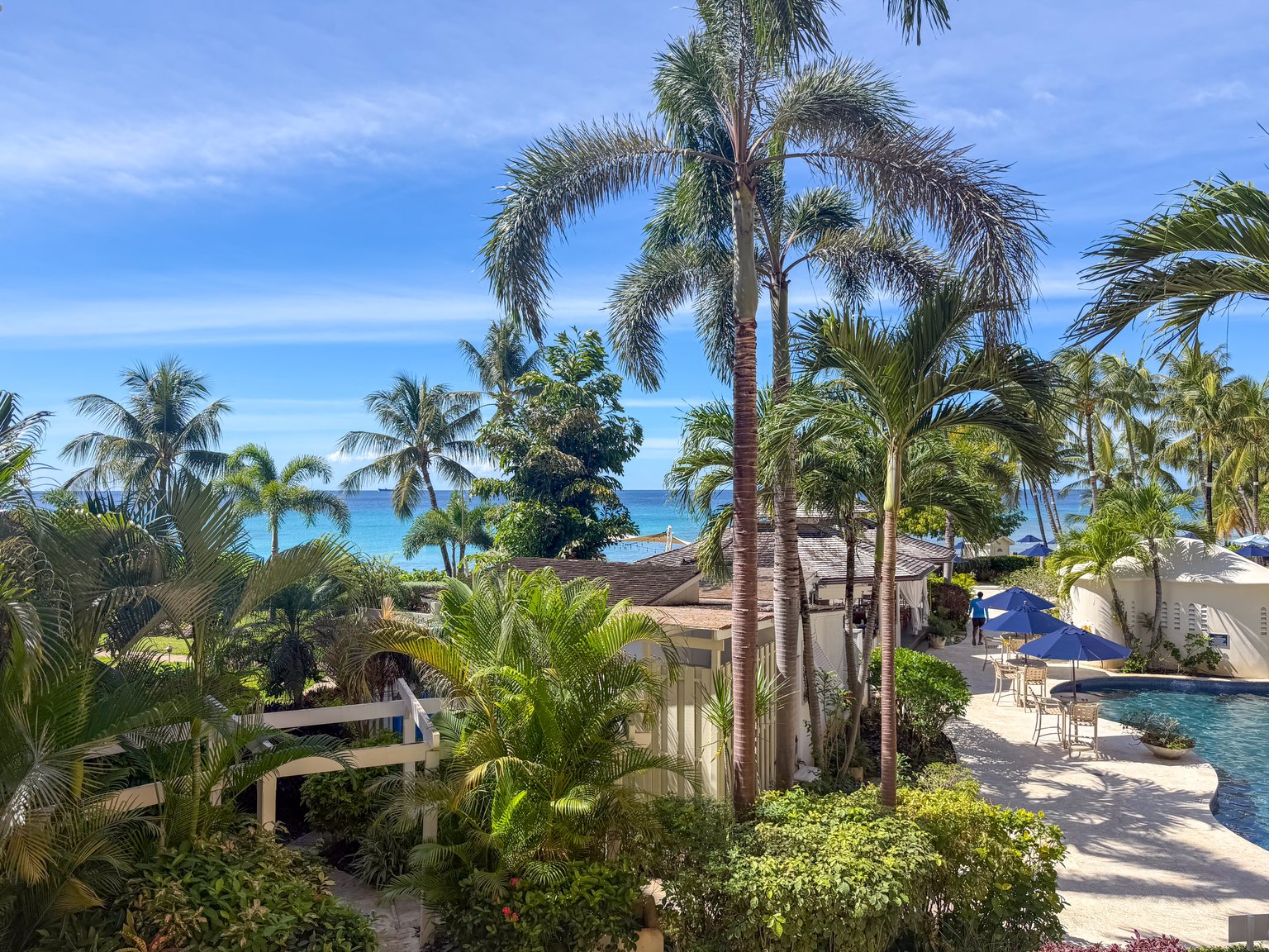 Tropical garden setting on the Platinum Coast