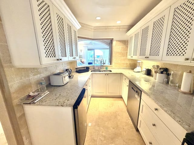 Fully equipped modern kitchen